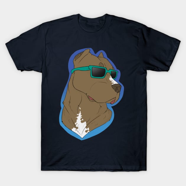 Pitty with Shades T-Shirt by leilarii